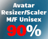 90% Avatar Scaler M/F.