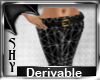 Derv Flare Pants w/ Belt