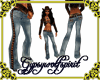 faded cowgirl hiphugger