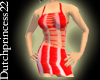 ~dp22~Red minidress