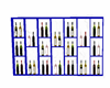 Blue Wine Cabinet