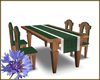 Dining Table Green WL