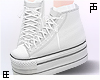 !EEe White Sneakers