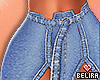 Christian Jeans Skirt.