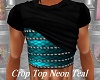 Crop Top Neon Teal