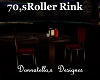 roller rink table for 2