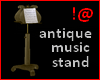 !@ Antique music stand  