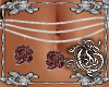 {G}Red Rose Belly Chain