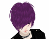 Purple Streaked Hair