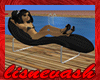♥ Blk Chaise