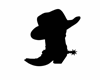 boot hat silhouette