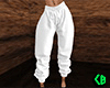 White Baggy Joggers (F)