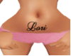 Lori Belly Tattoo