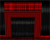 black and red room