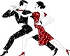 Dance Couple Sticker