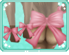 .M. Cocoa Butt&Ankle Bow