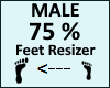 Feet Scaler 75%