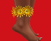 Hawaiian  Flower Ankle