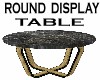 Round Display Table