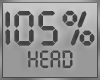 ! 105% Head Scaler