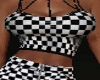 Race Outfit Black &White