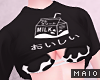 🅜 COW: milk tshirt