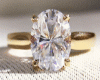 Oval Diamond R Middle