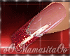 [M]LUMINOUS RED NAILS