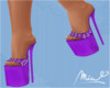 NIGHTLIFE PURPLE HEELS