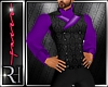 Halloween purple suit