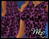 Purple Leopard Dress