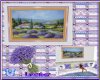 French lavender frame