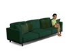 CK 3P Sofa Green