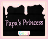 Papa's Princess Headsign