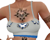 scottish butterfly top
