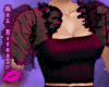 Crimson Dot Skirt Set
