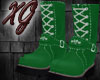 ~XG~Combat Boots Green