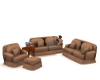 Brown Couch set