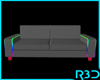 R3D Sofa Gray Led