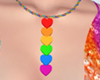 Pride Hearts Necklace