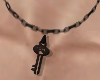 | little key necklace