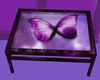 Purple Butterfly Table