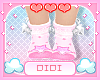 !D! Kids Pink Socks