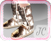 {JC} Shiny UGGs Tan