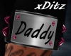 Pink Daddy Armband L/M