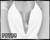 Fall White Silk Cowl Top
