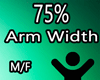 Arm Scaler 75% - M/F