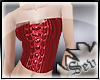~S~Red goth corset