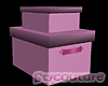 Pink Storage Boxes
