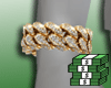 ✗ | F Gold Bracelet
